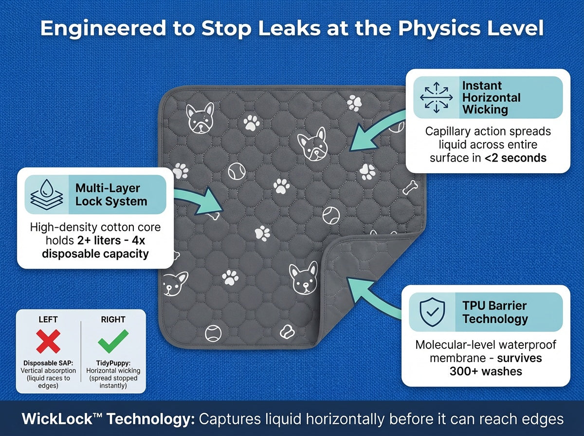 משטח לאמבטיה של TidyPuppy